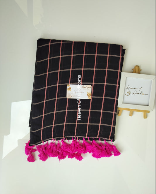 Corporate Choice -  Black with Pink Check