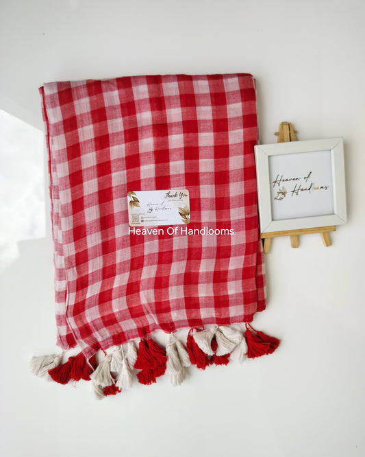 Corporate Choice  - Red with White Check