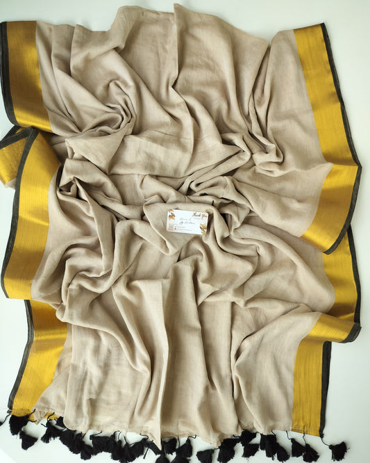 Onam-Vishu Saree - Black Border