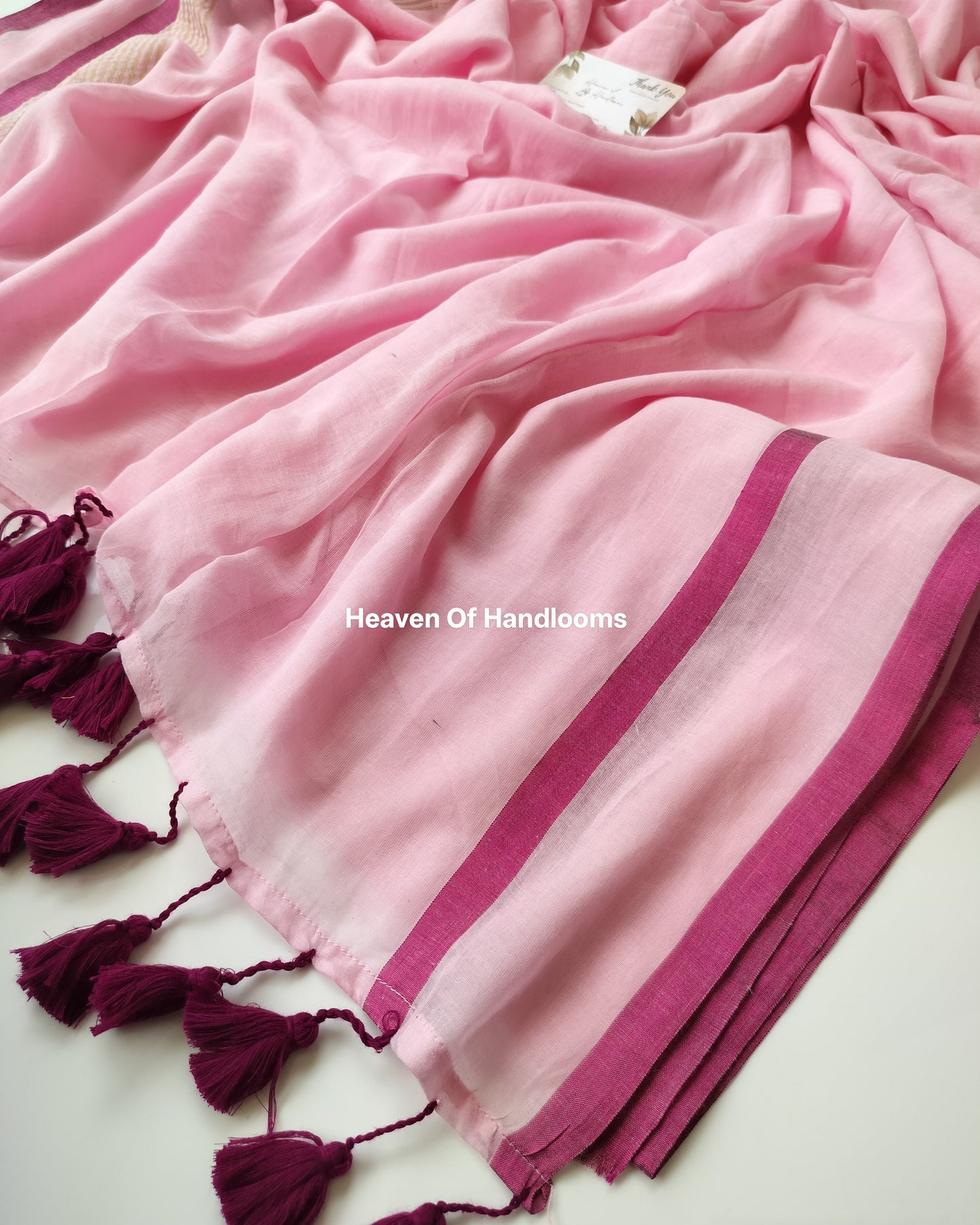 Corporate Choice  - Pastel Pink with Magenta Border