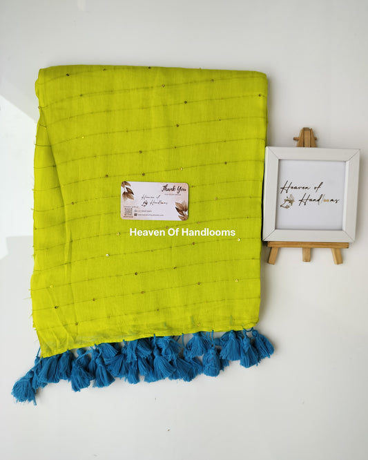 Contemporary Saree - Neon Jonaki