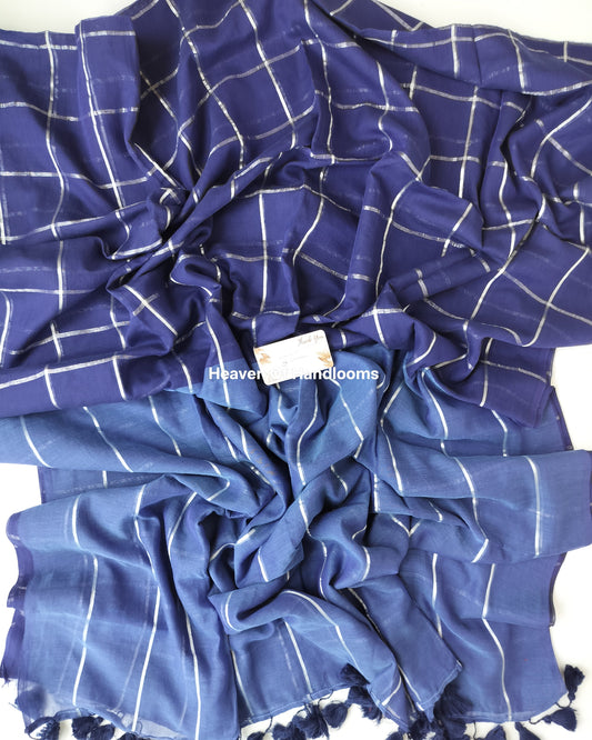 Corporate Choice  - Indigo Blue Sliver Check