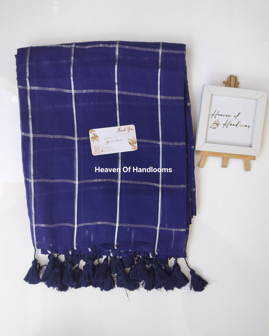 Corporate Choice  - Navy Sliver Check