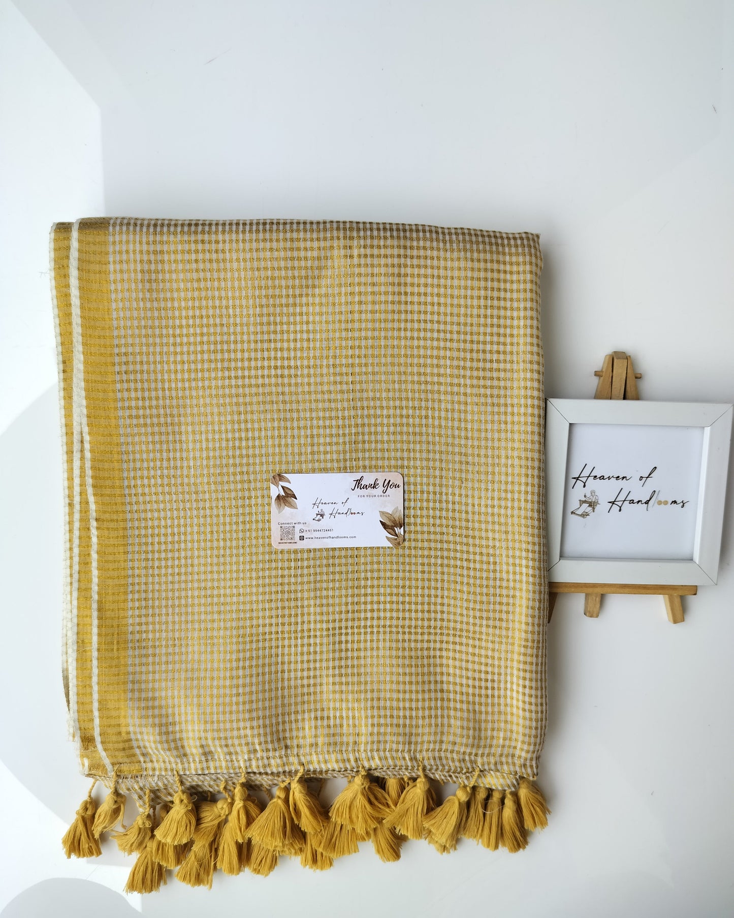 Onam-Vishu Saree - Checked