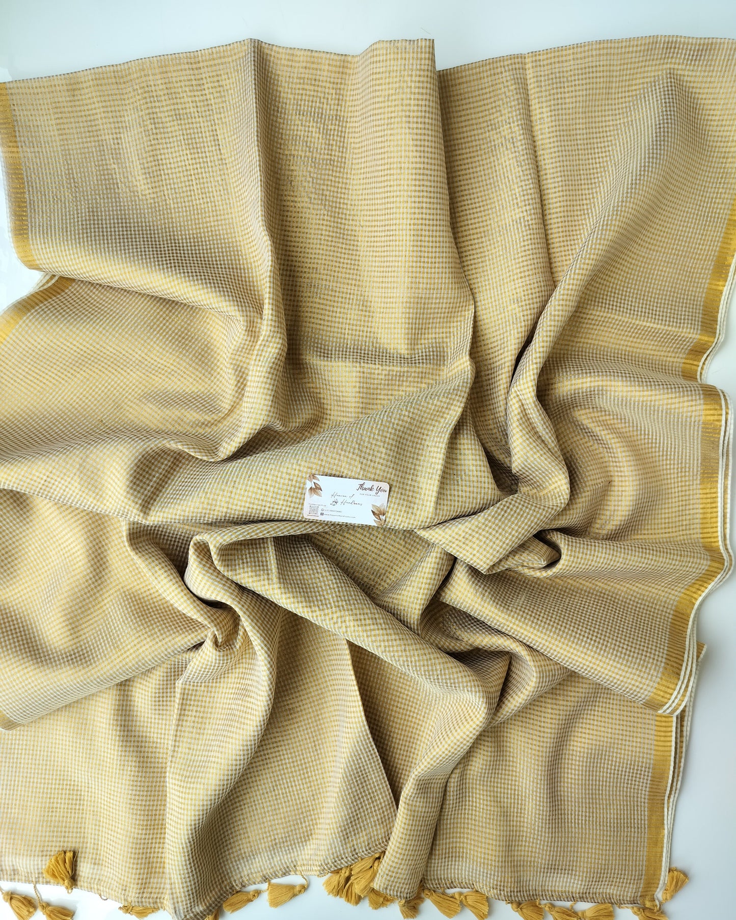 Onam-Vishu Saree - Checked