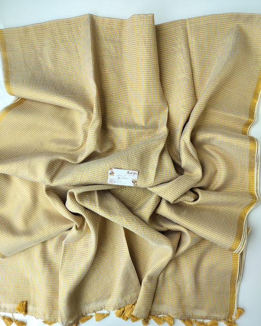 Onam-Vishu Saree - Checked