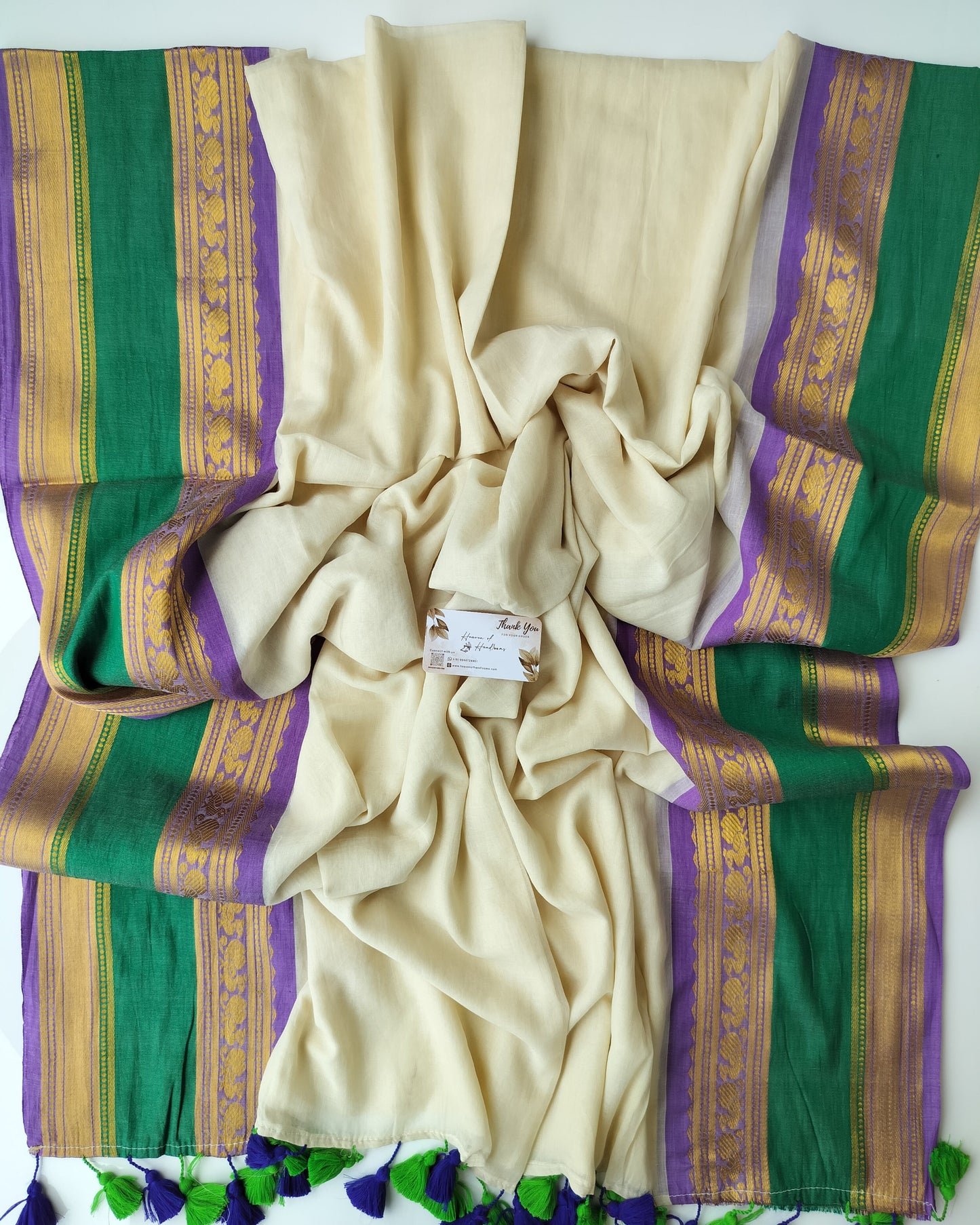 Onam-Vishu Saree - Annam Border
