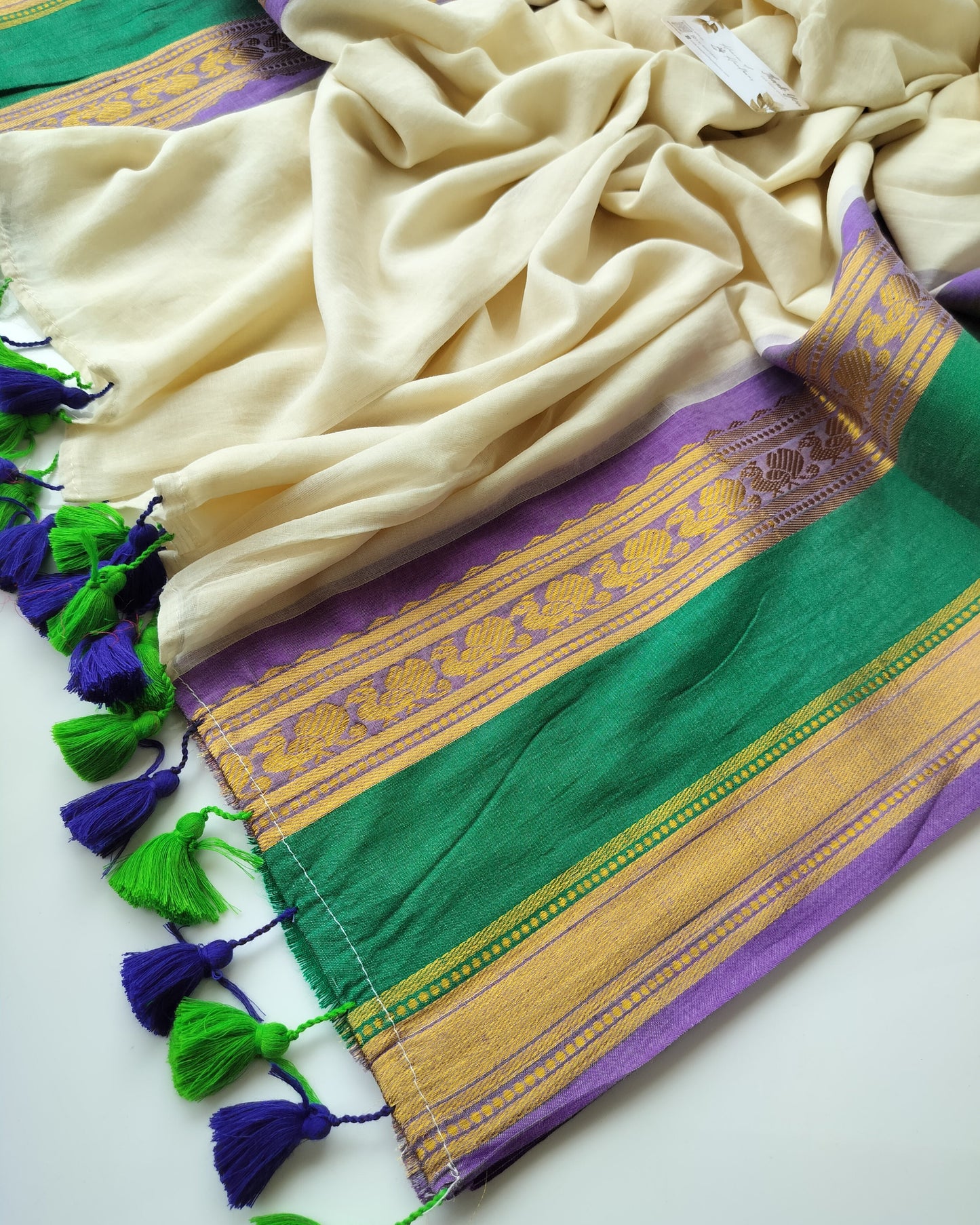 Onam-Vishu Saree - Annam Border
