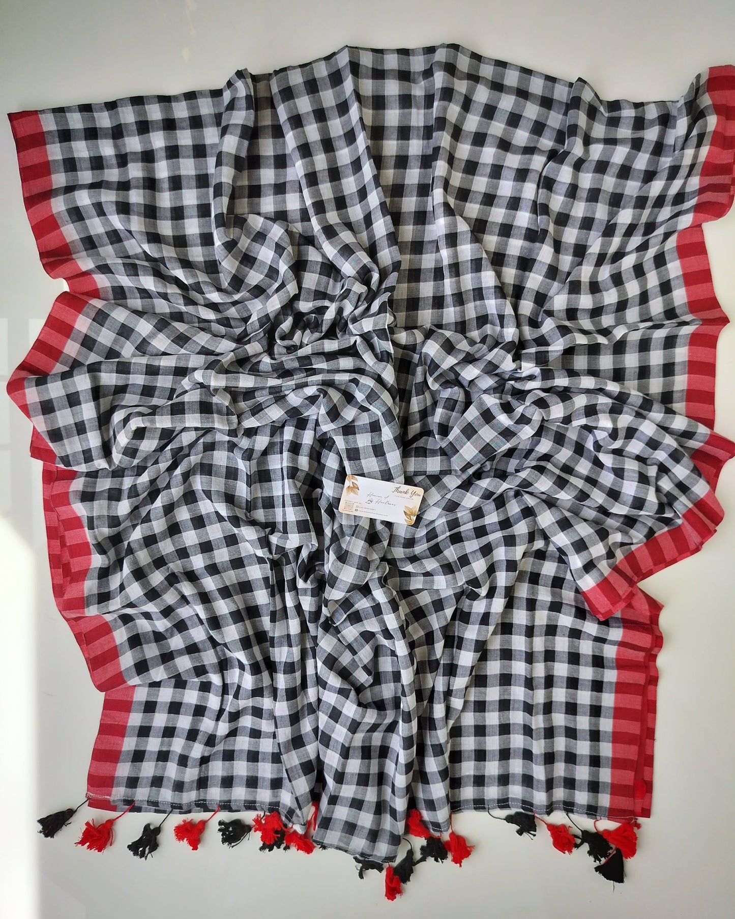 Corporate Choice  - Chess Checks With Red Border