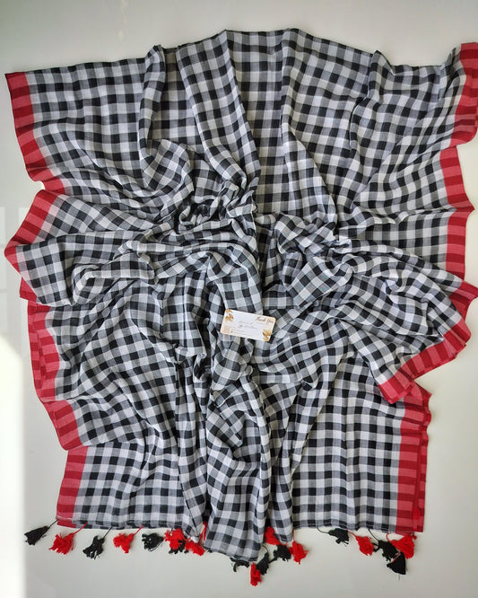 Corporate Choice  - Chess Checks With Red Border