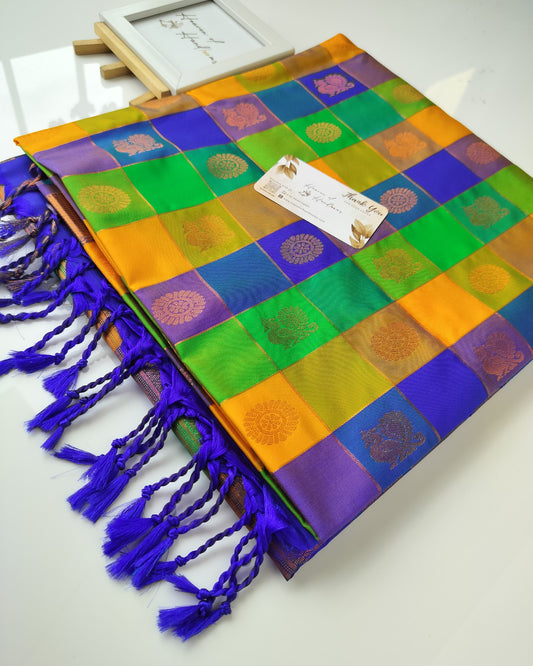 Vegan Silk Saree - Palumpalam Vintage  Butta