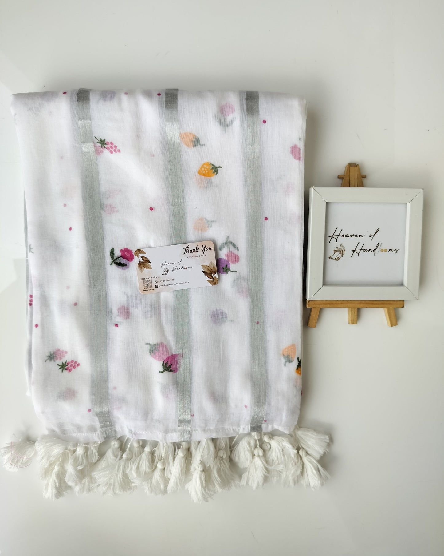 Printed Saree - Garden