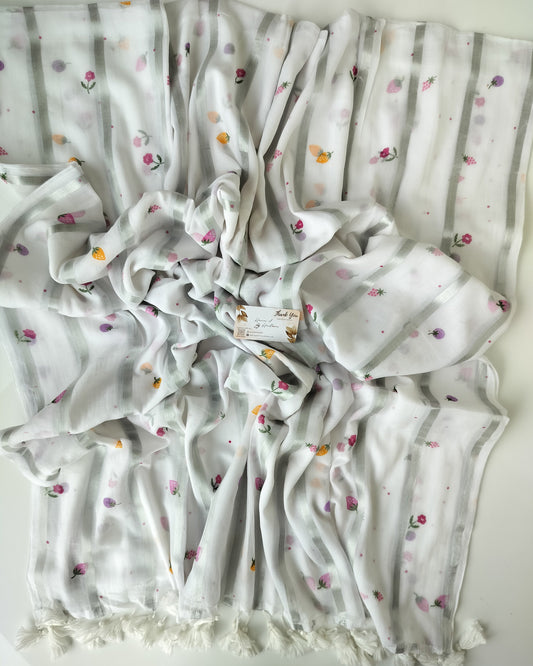 Printed Saree - Garden