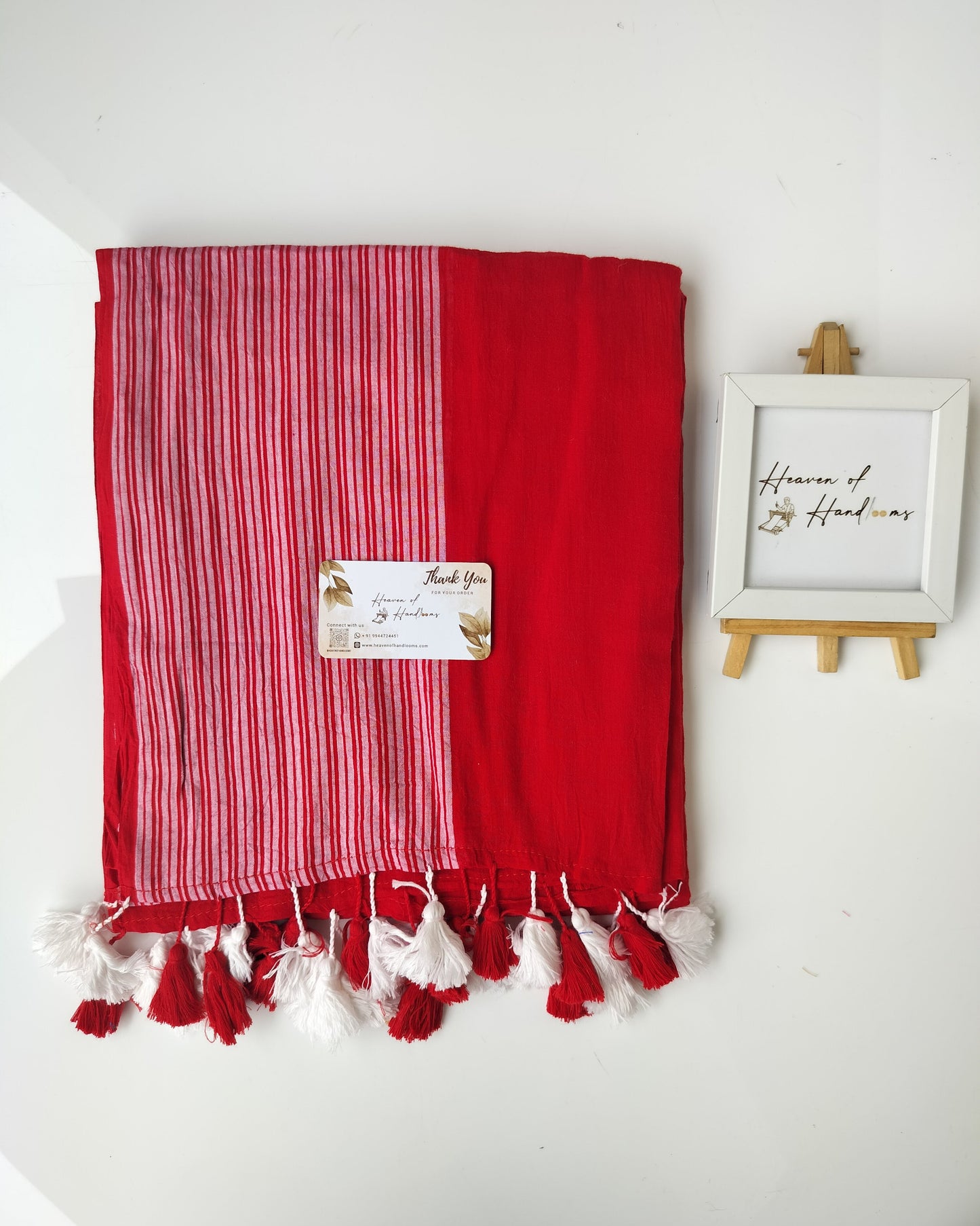 Corporate Choice  - Red White Line Border