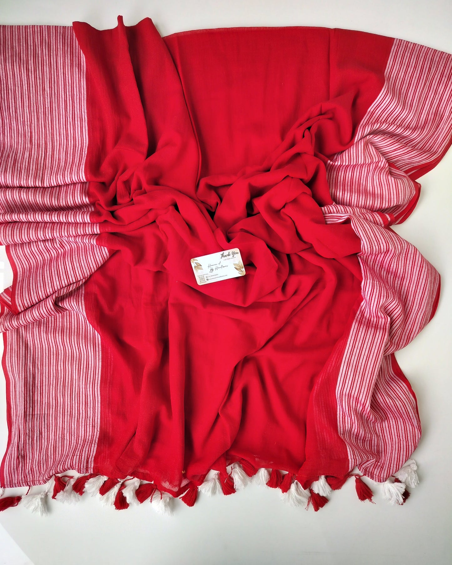 Corporate Choice  - Red White Line Border