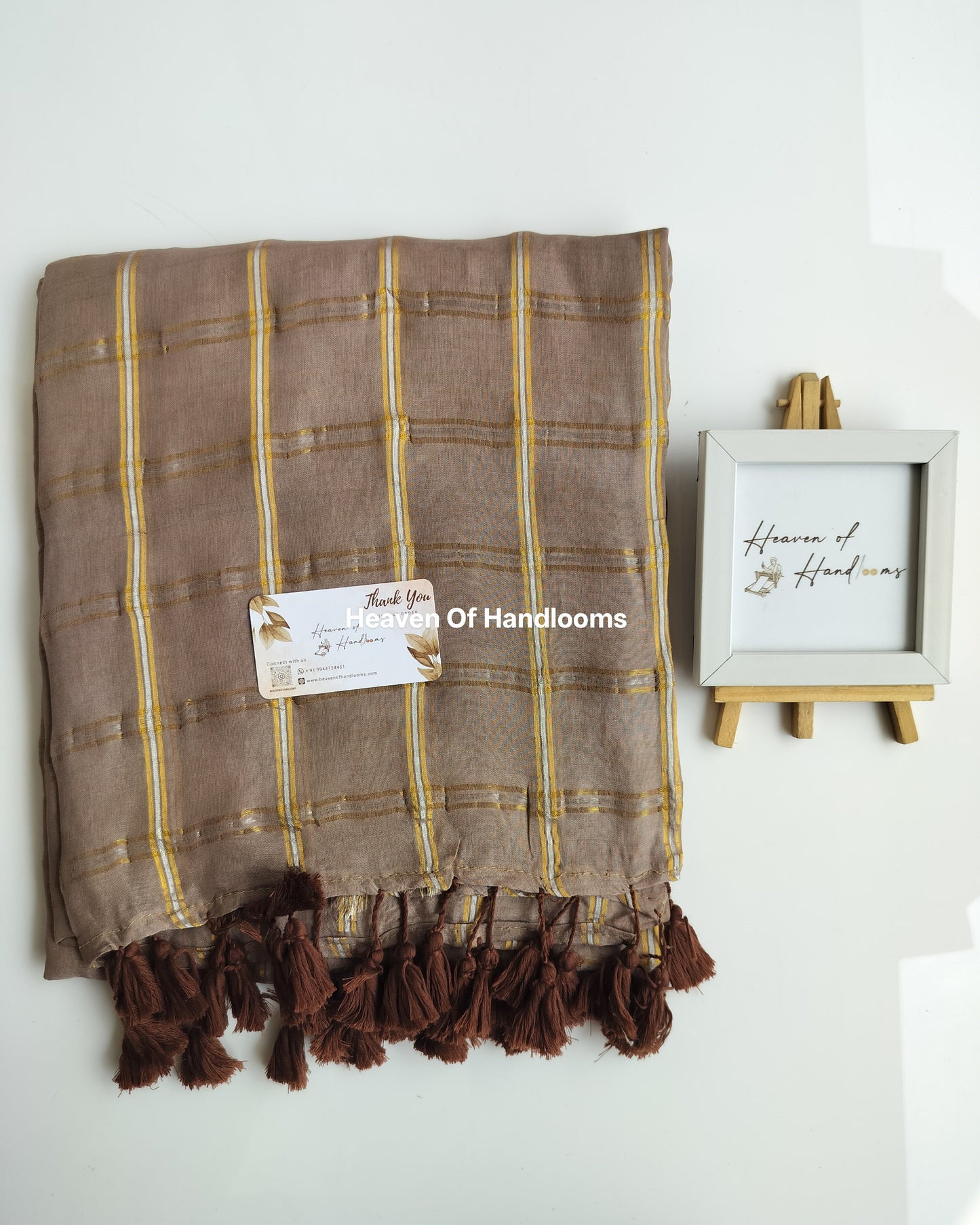 Festive Saree - Classic Choco