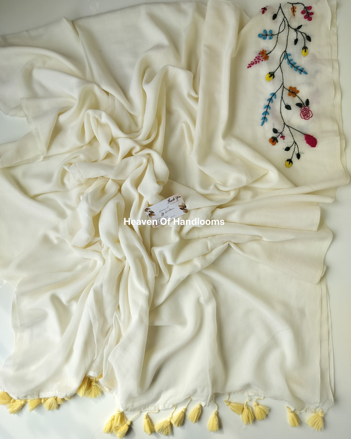 Premium Hand Stitch - Cream  French