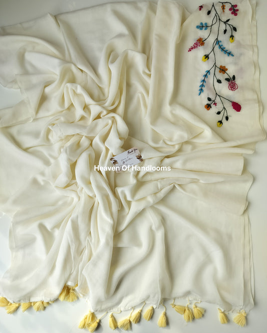 Premium Hand Stitch - Cream  French