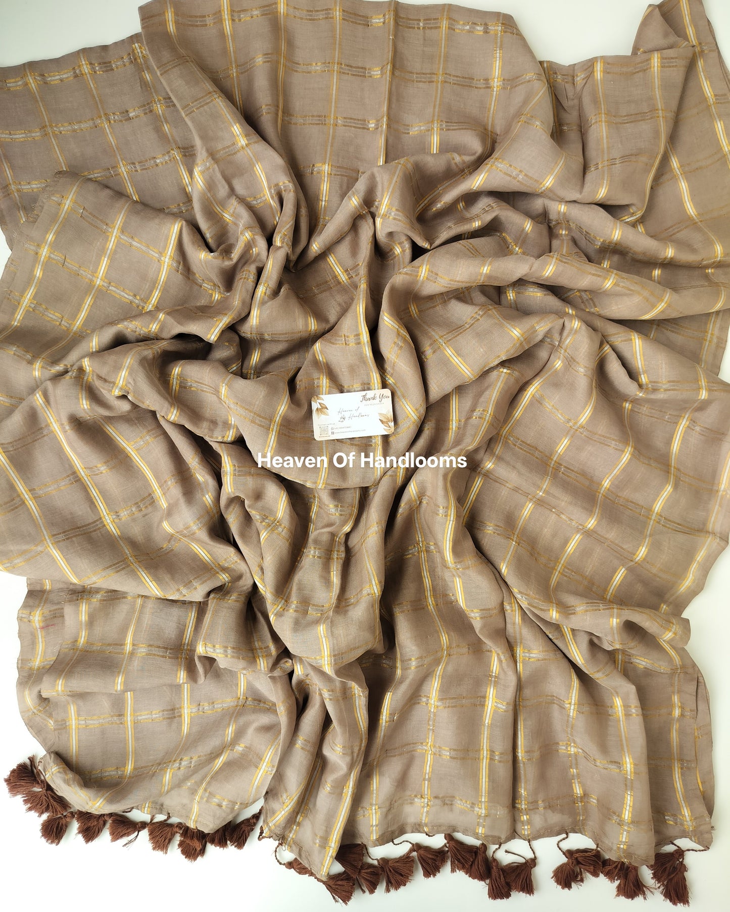 Festive Saree - Classic Choco