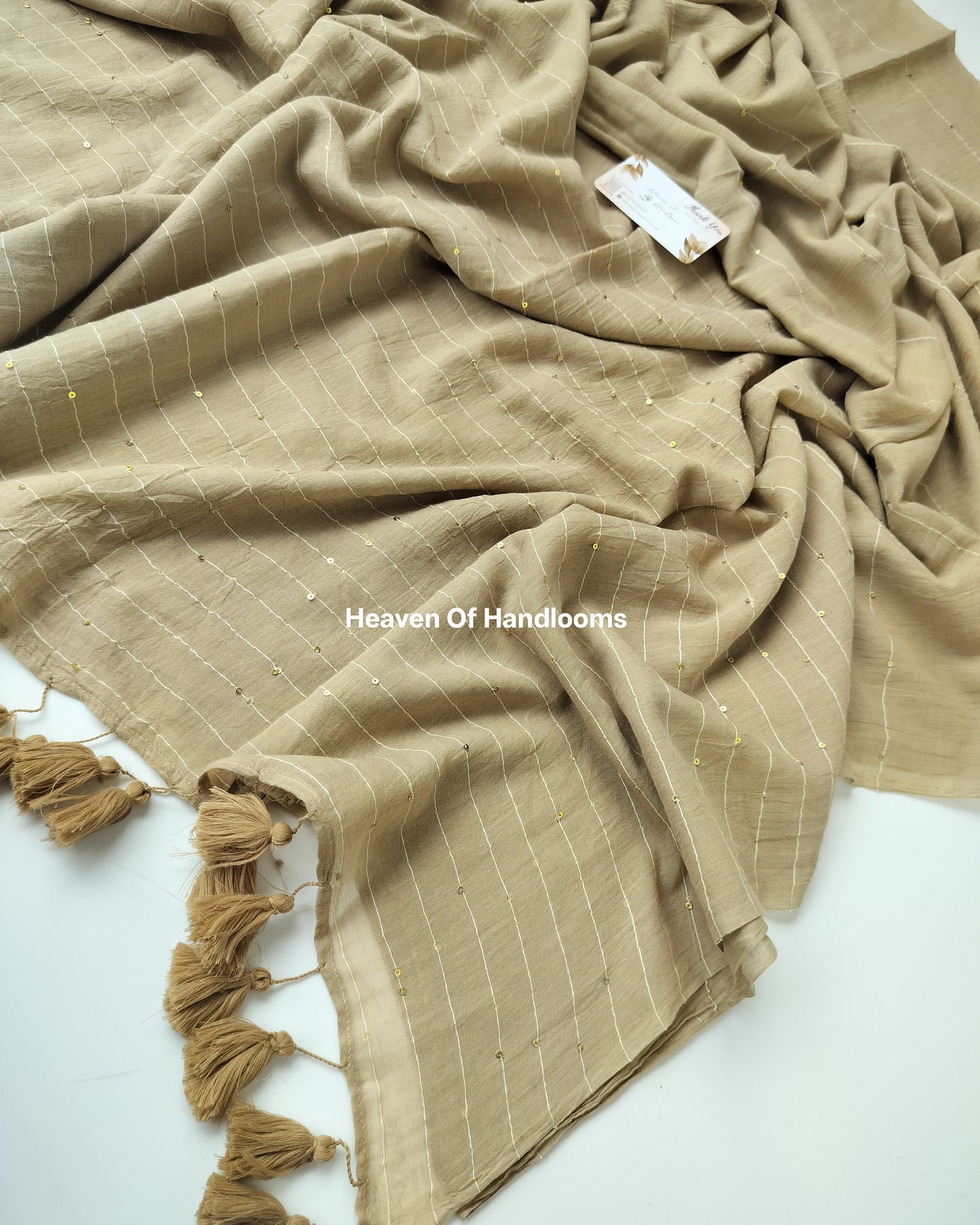 Contemporary Saree - Sand Jonaki