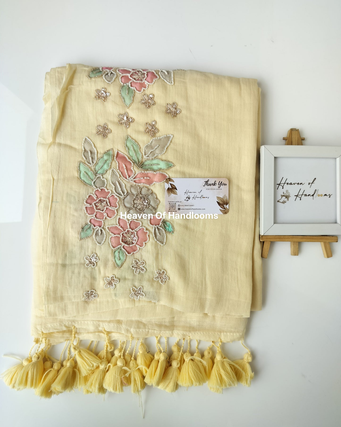 Premium Hand Stitch - Butter Katdana