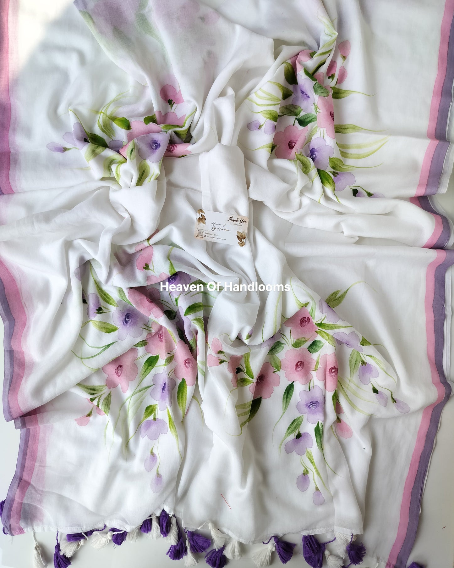 Hand Painted Saree -  Alia Bhat