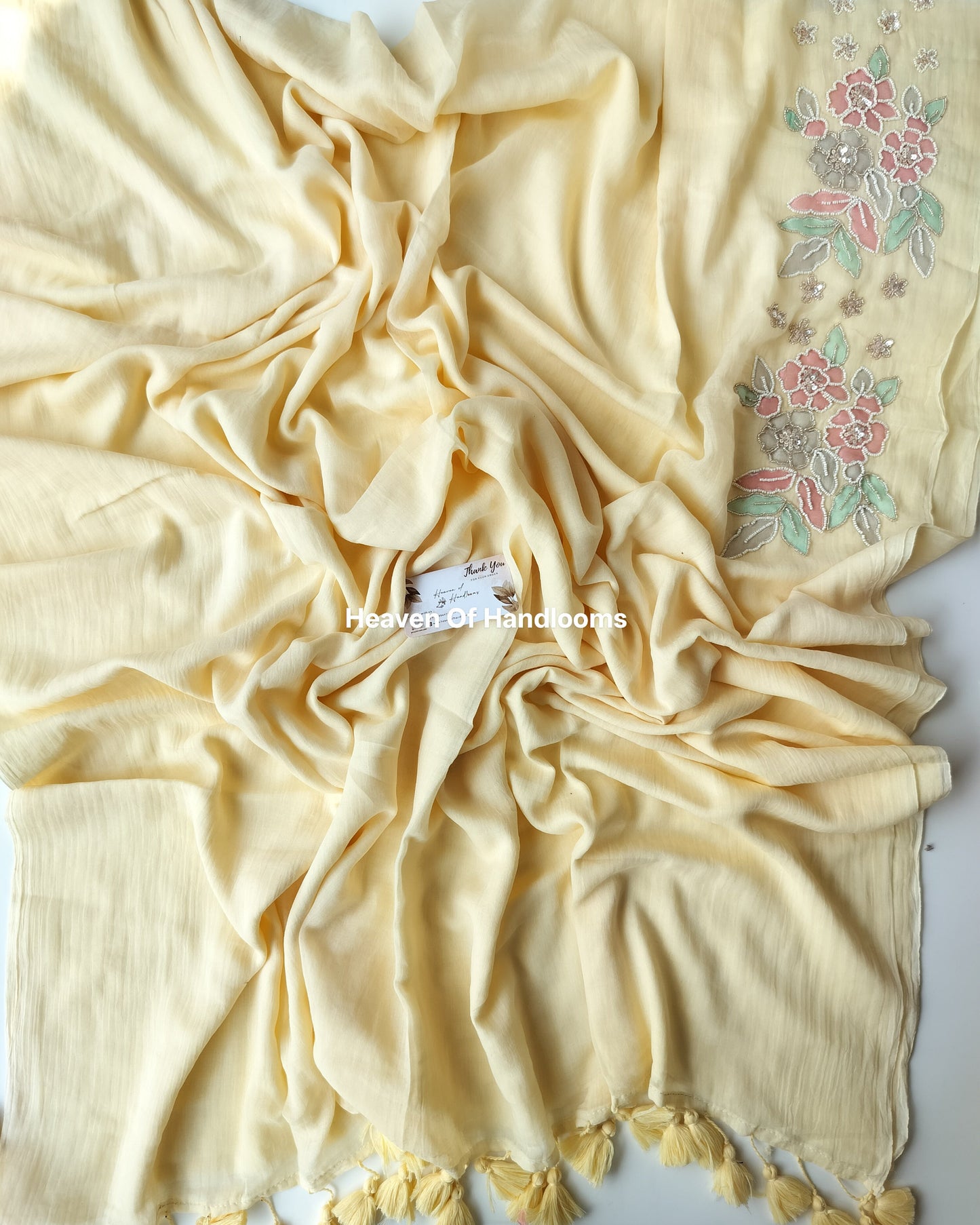 Premium Hand Stitch - Butter Katdana