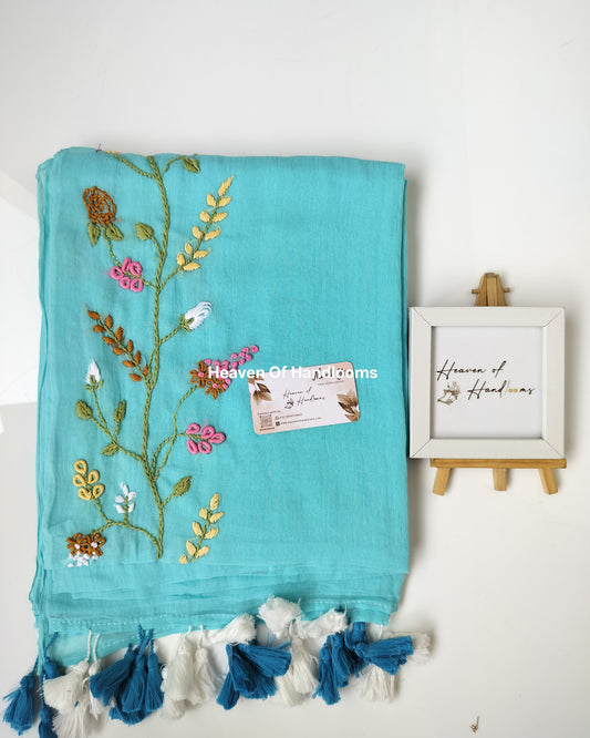 Premium Hand Stitch - Sky Emb