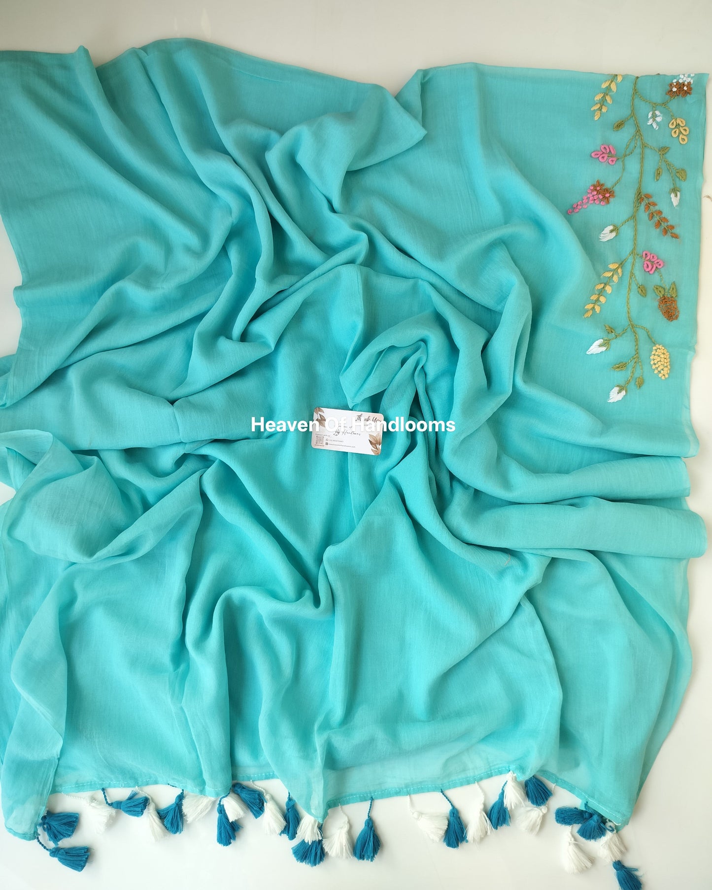 Premium Hand Stitch - Sky Emb