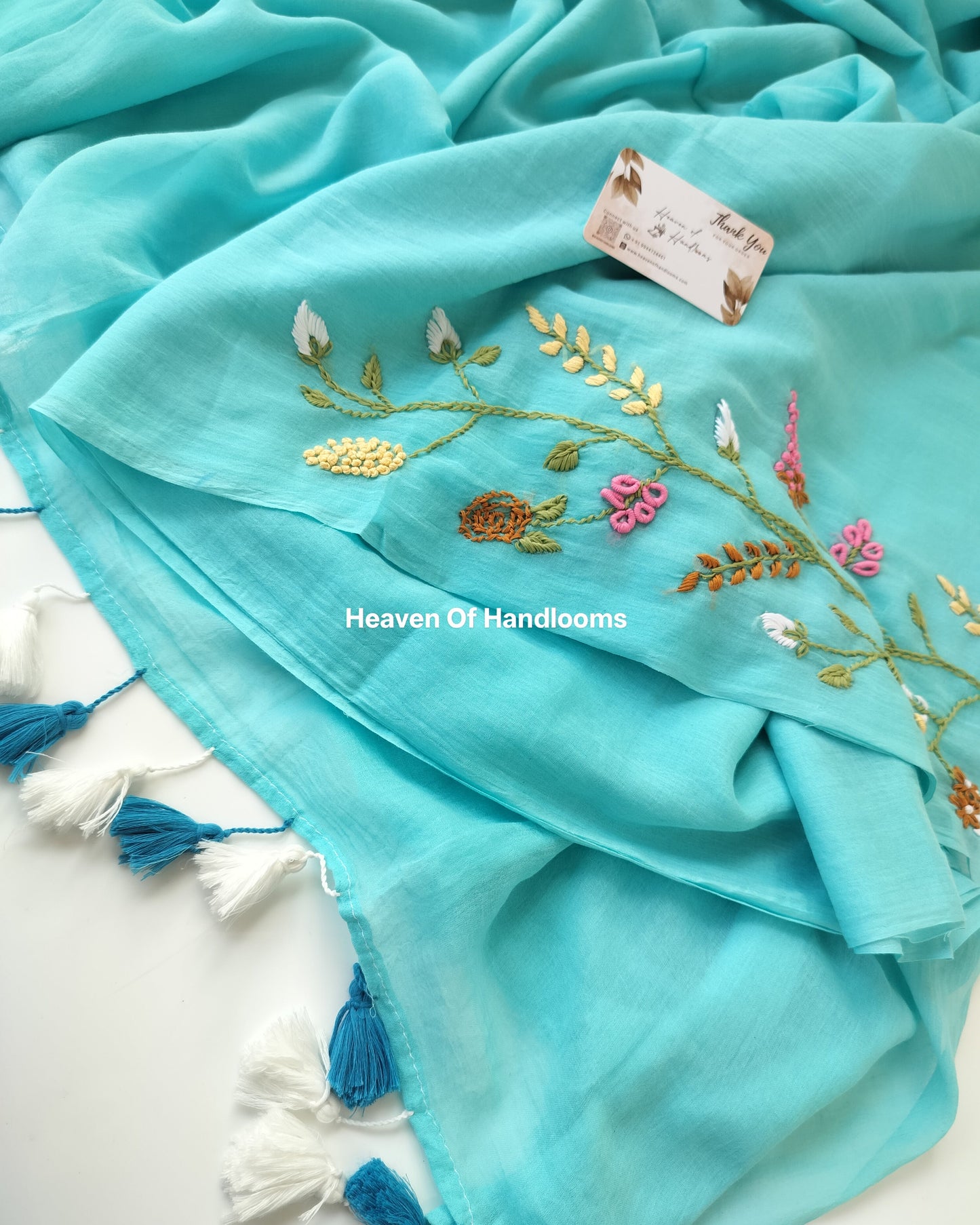 Premium Hand Stitch - Sky Emb