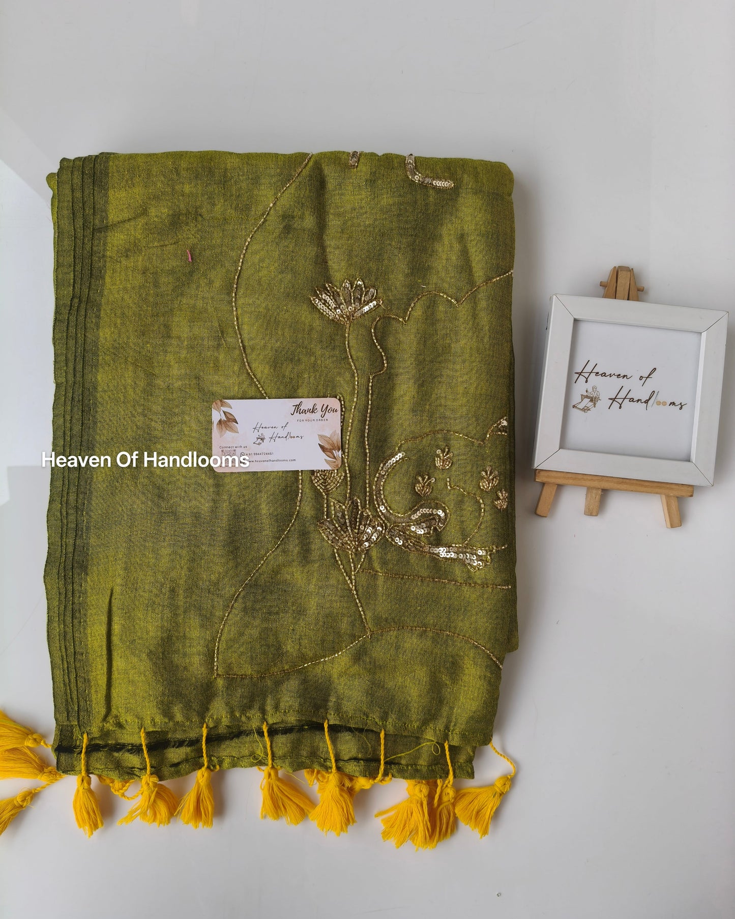 Premium Hand Stitch - Olive Shiva