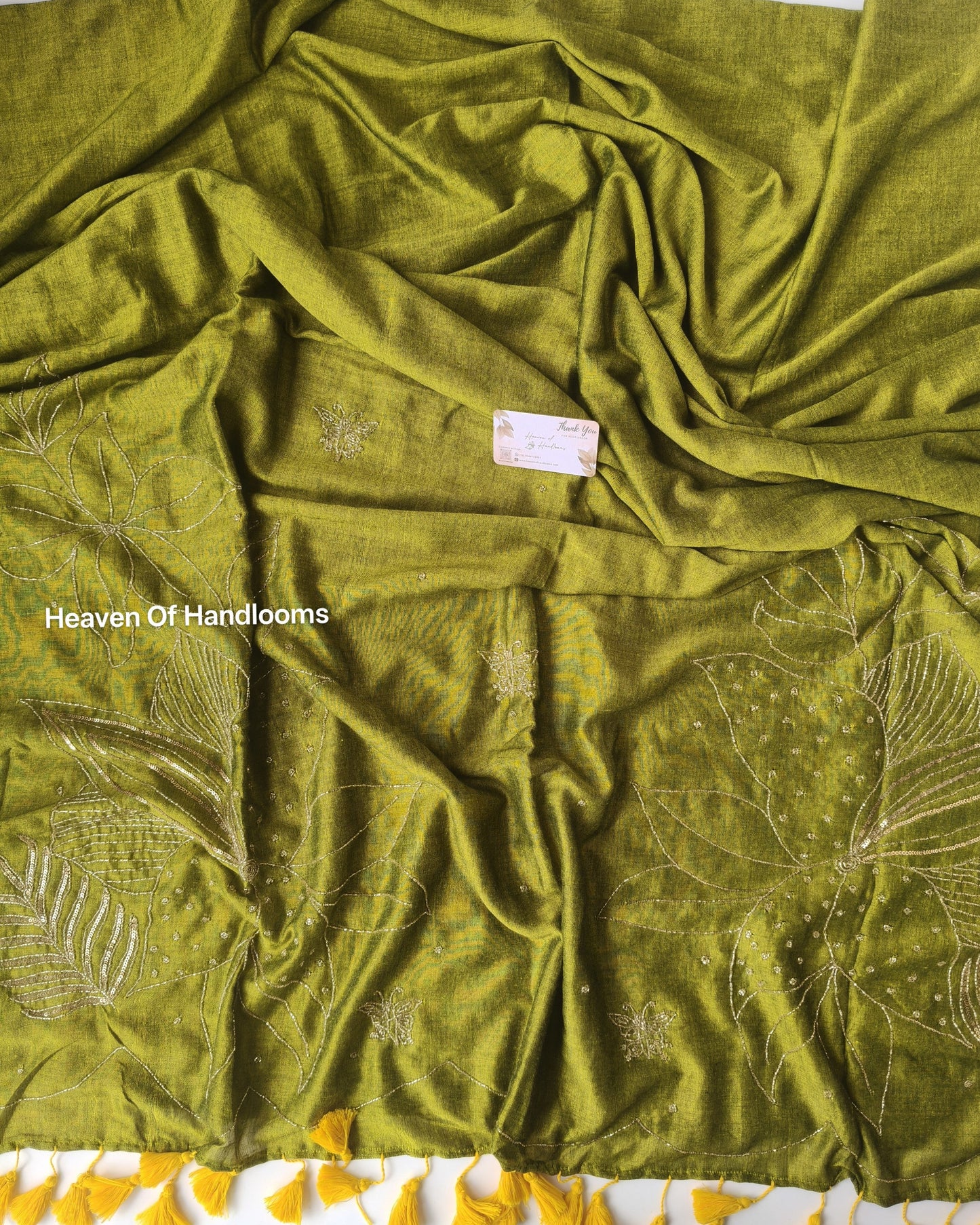 Premium Hand Stitch - Olive Designer