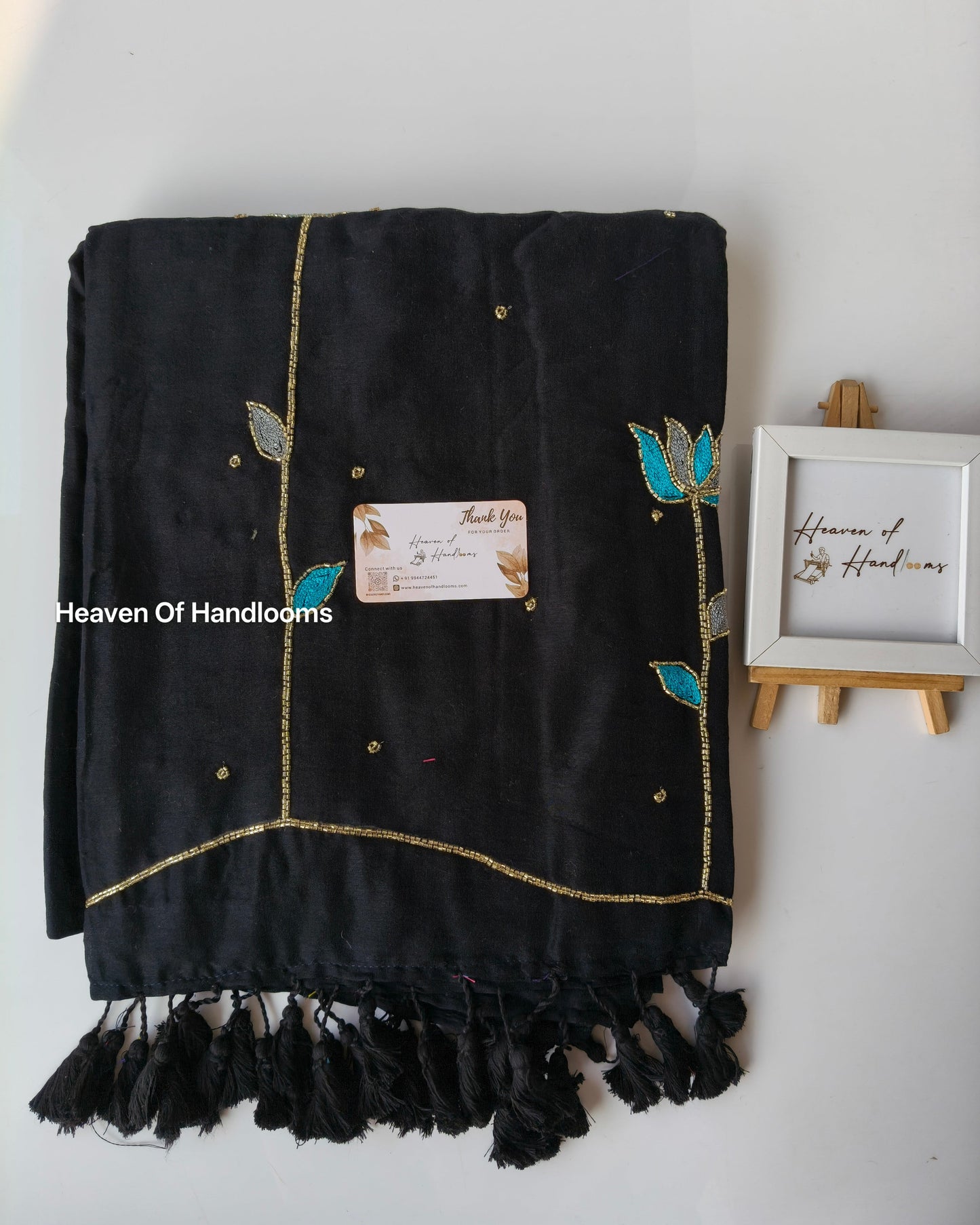 Premium Hand Stitch - Bold Black