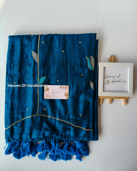 Premium Hand Stitch - Peacock Katdana