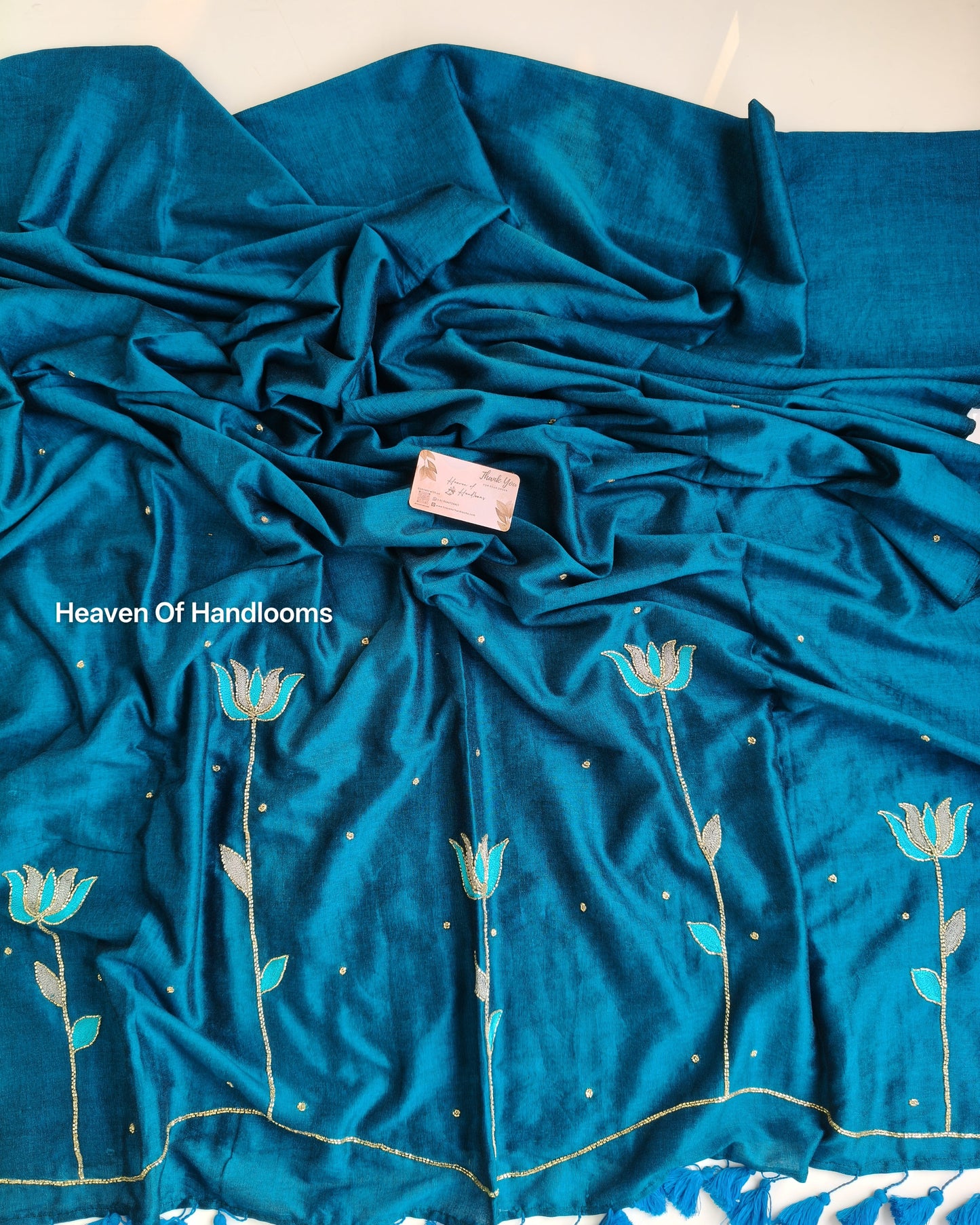 Premium Hand Stitch - Peacock Katdana