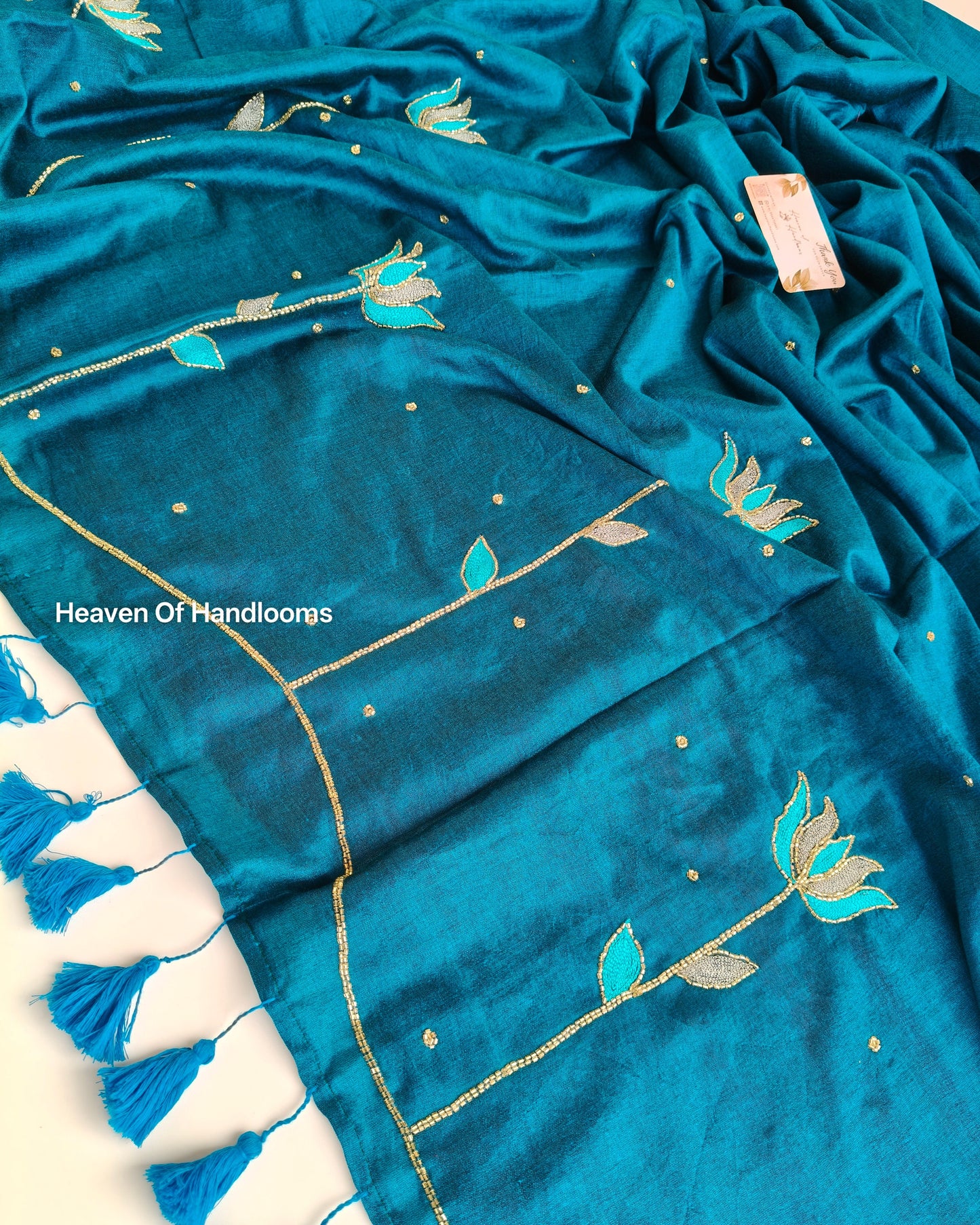 Premium Hand Stitch - Peacock Katdana