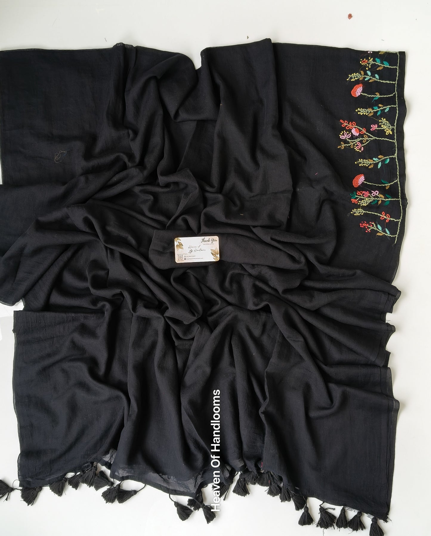 Premium Hand Stitch - Black Poo