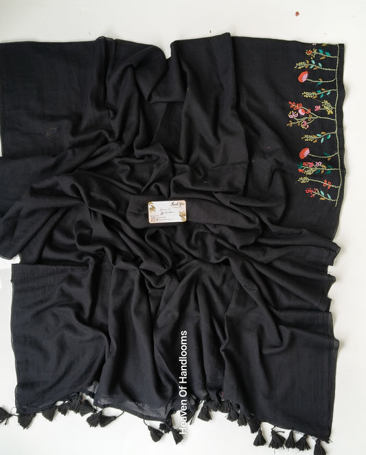 Premium Hand Stitch - Black Poo