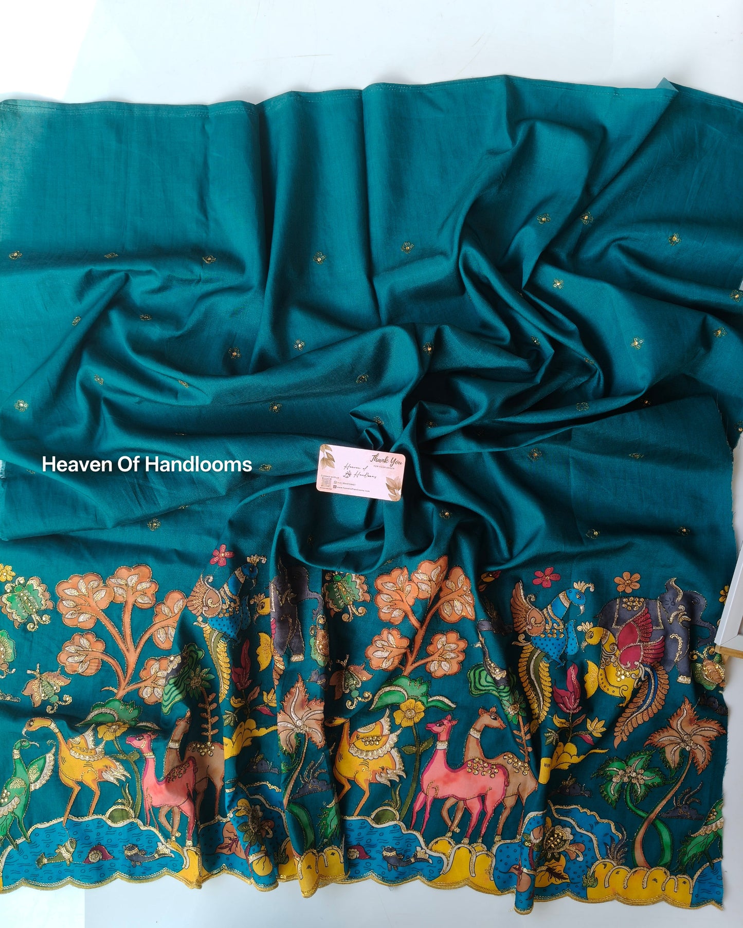 Blouse Material - Teal