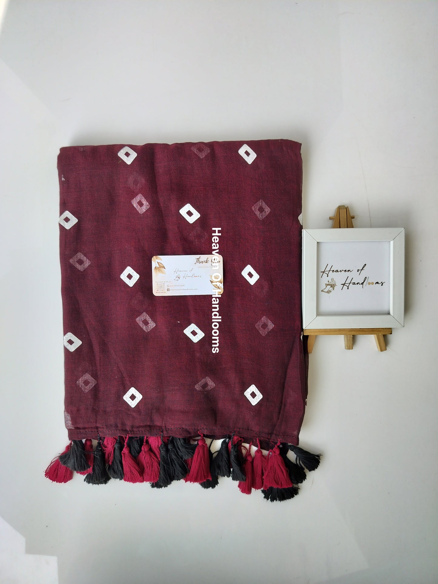 Printed Saree - Dye Podi