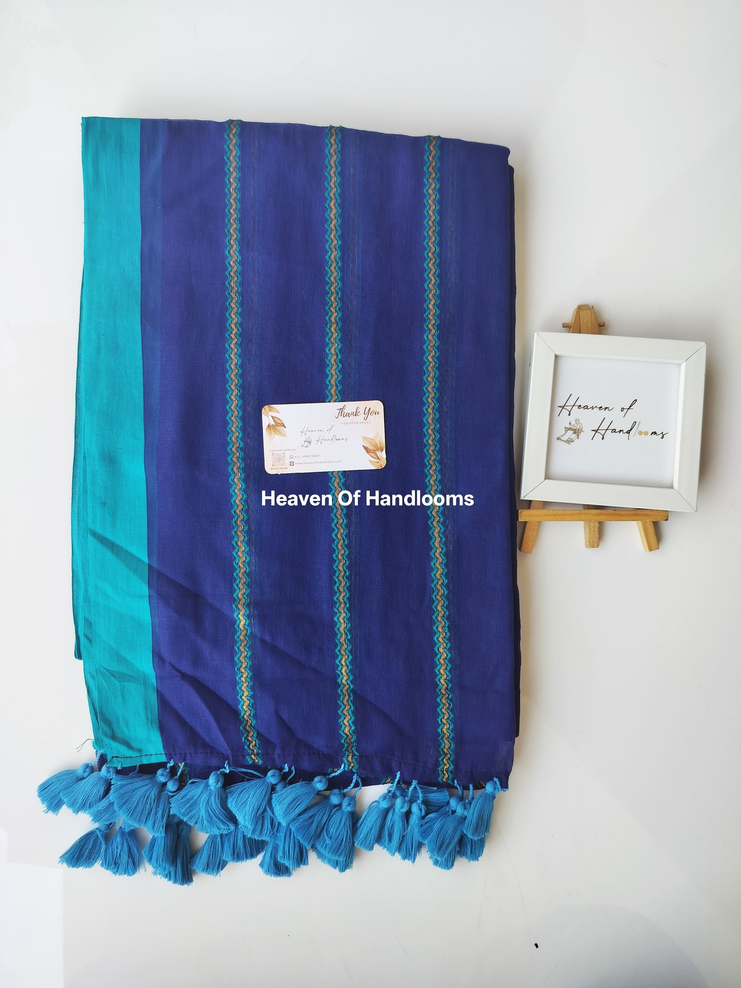 Festive Saree - Mustic Navy