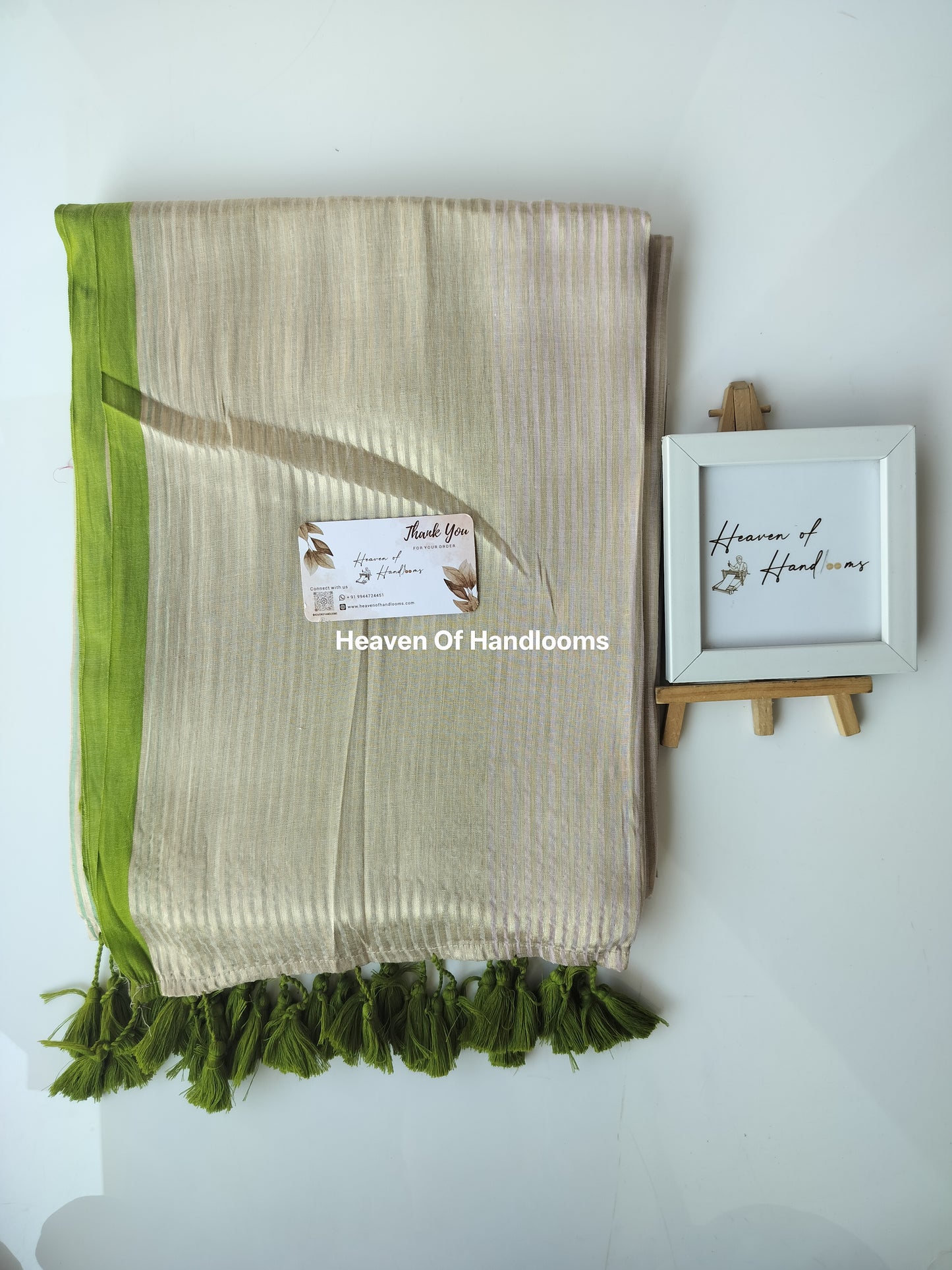 Festive Saree - Pastel bud