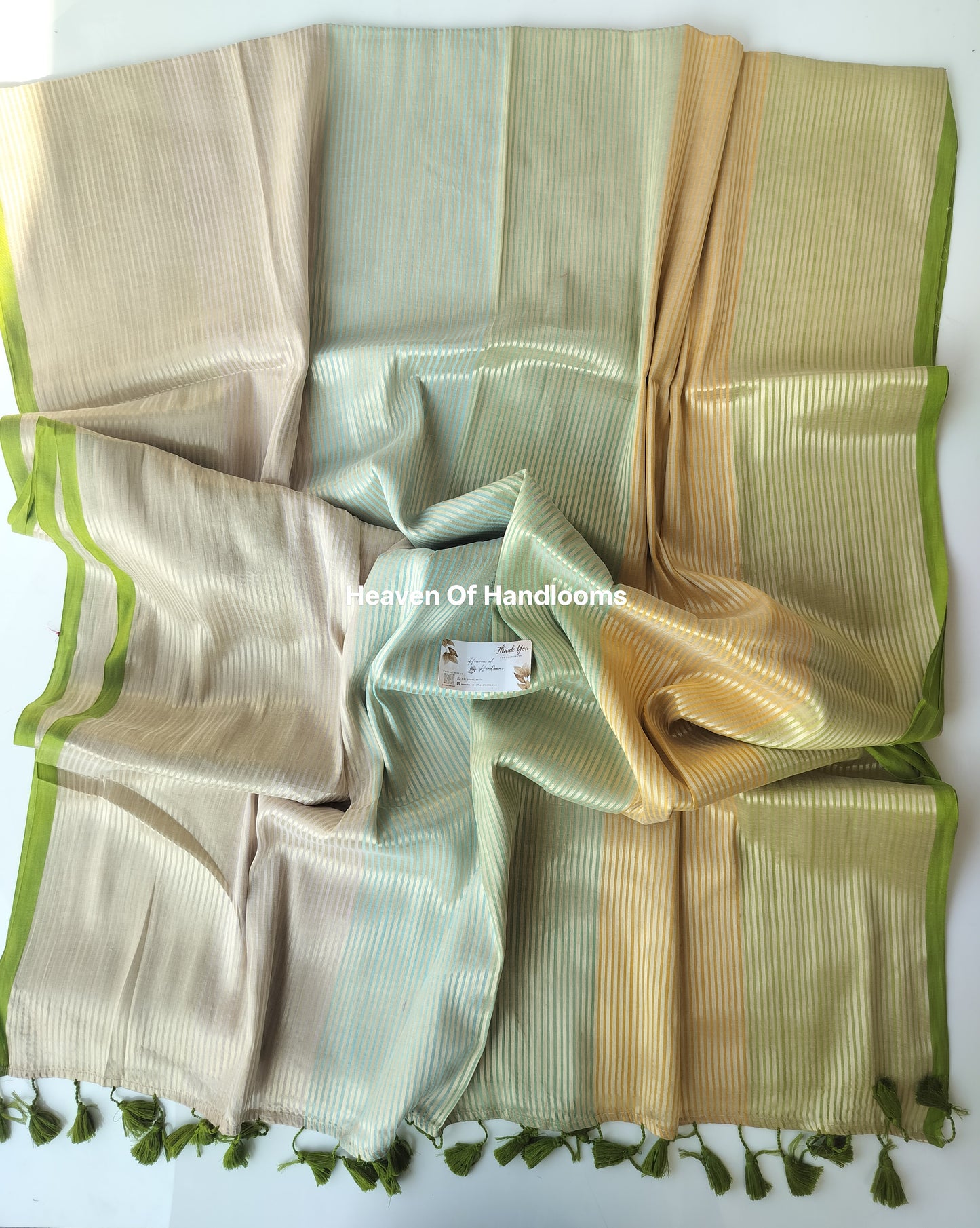 Festive Saree - Pastel bud