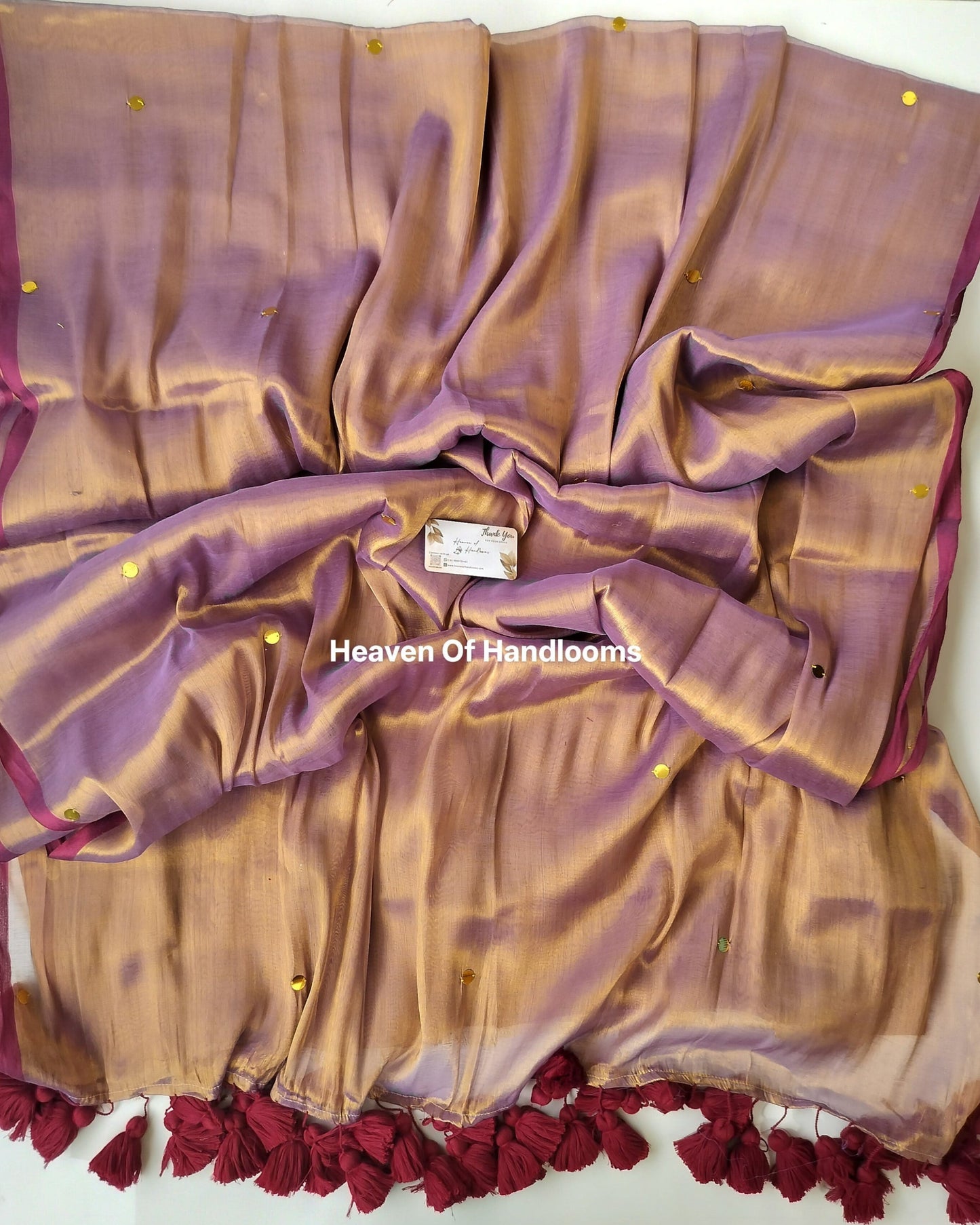 Festive Saree -  Dual Tissue Gini
