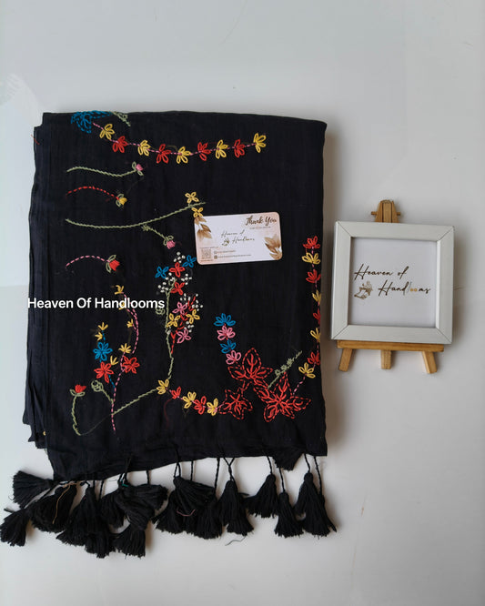 Premium Hand Stitch - Black Trish
