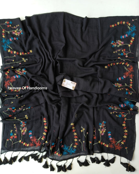 Premium Hand Stitch - Black Trish