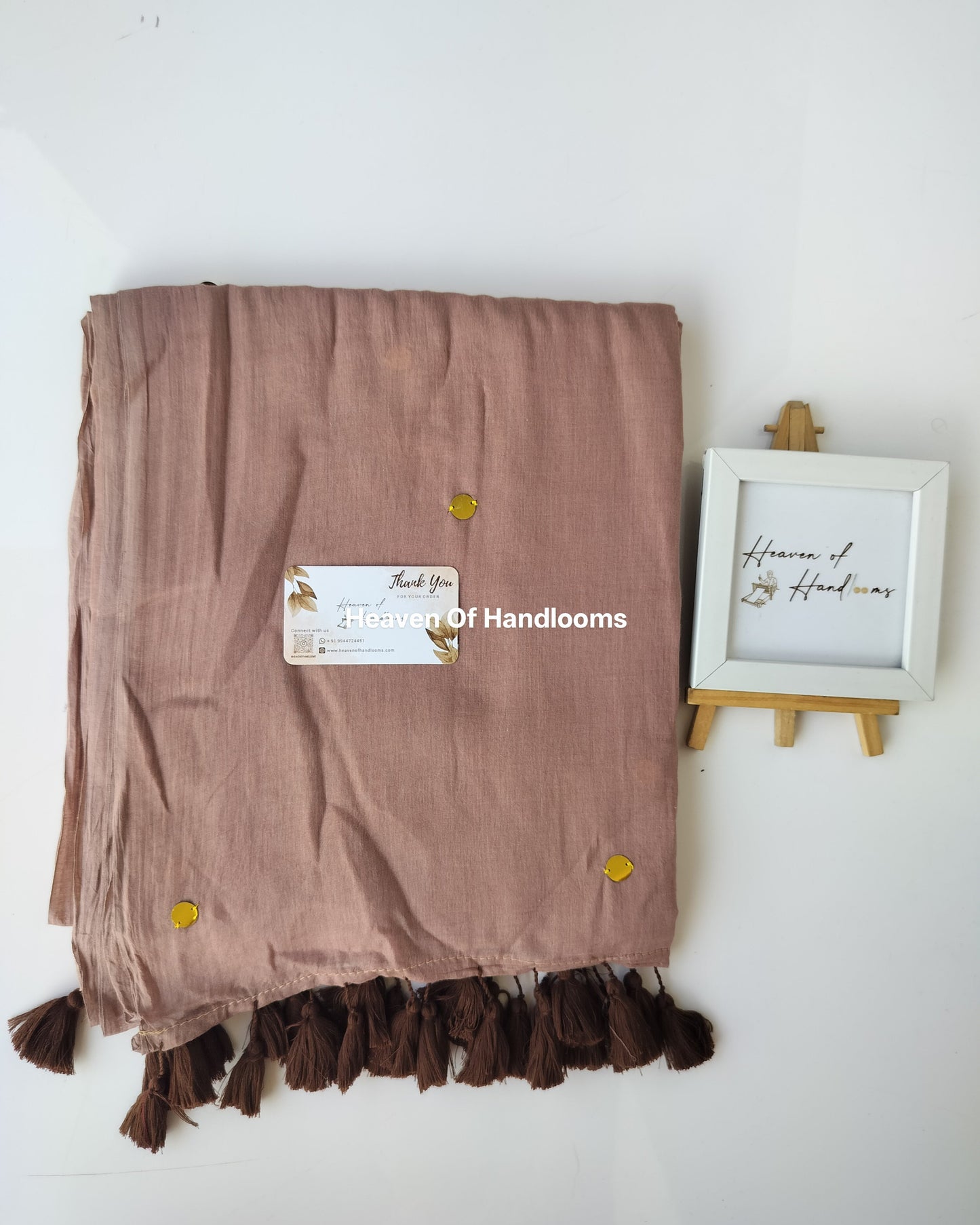 Festive Saree - Choco Gini