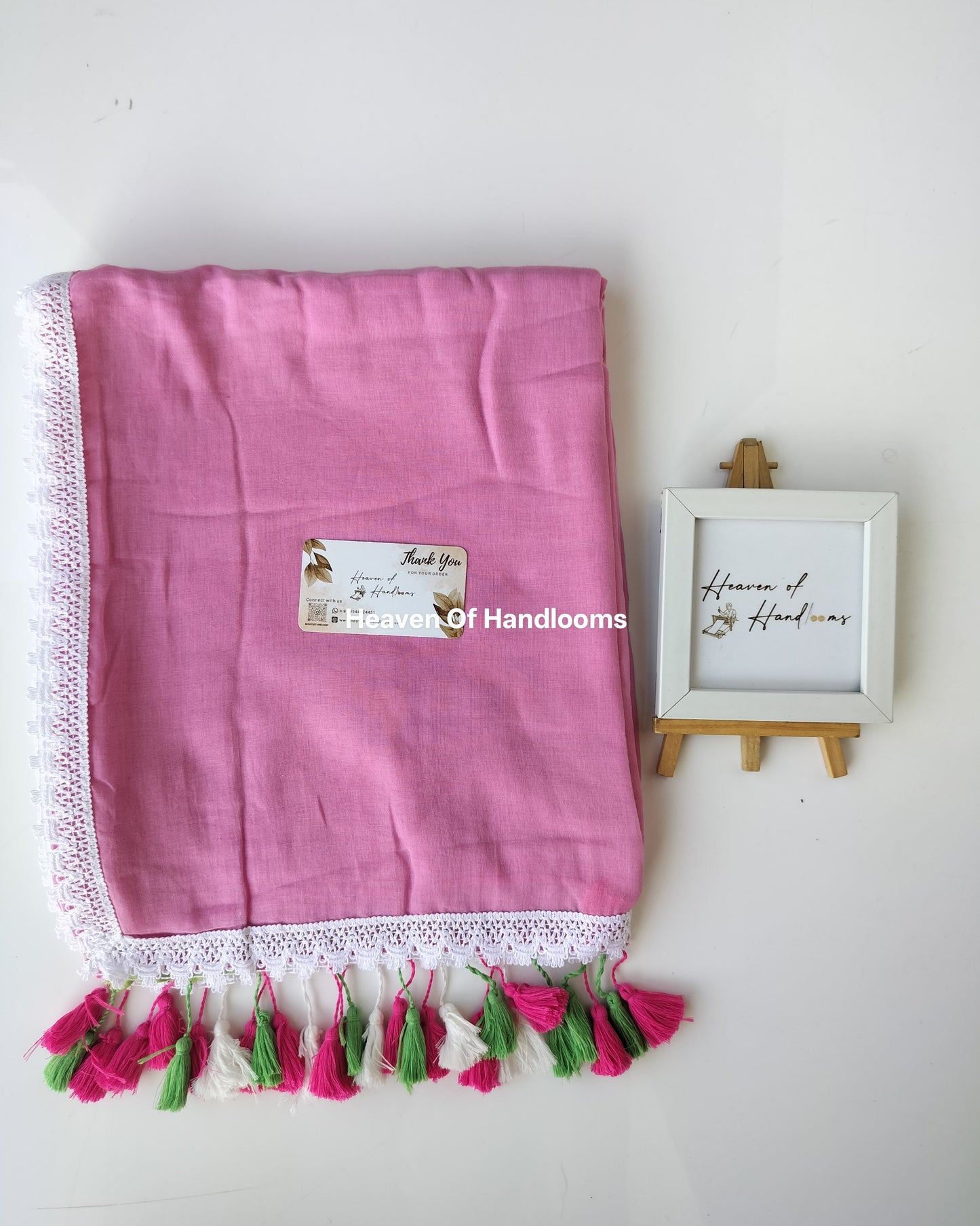 Festive Saree - Tie & Dye Lace