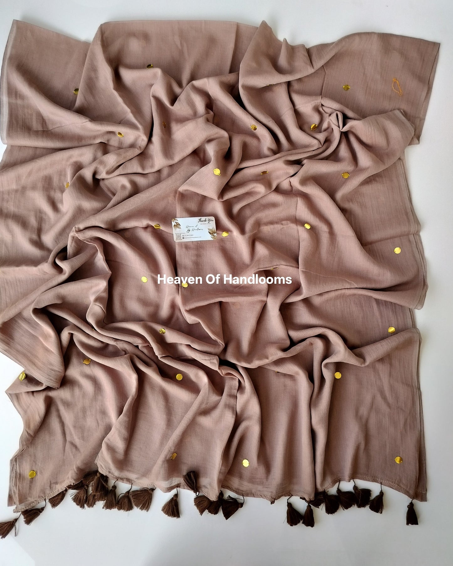 Festive Saree - Choco Gini