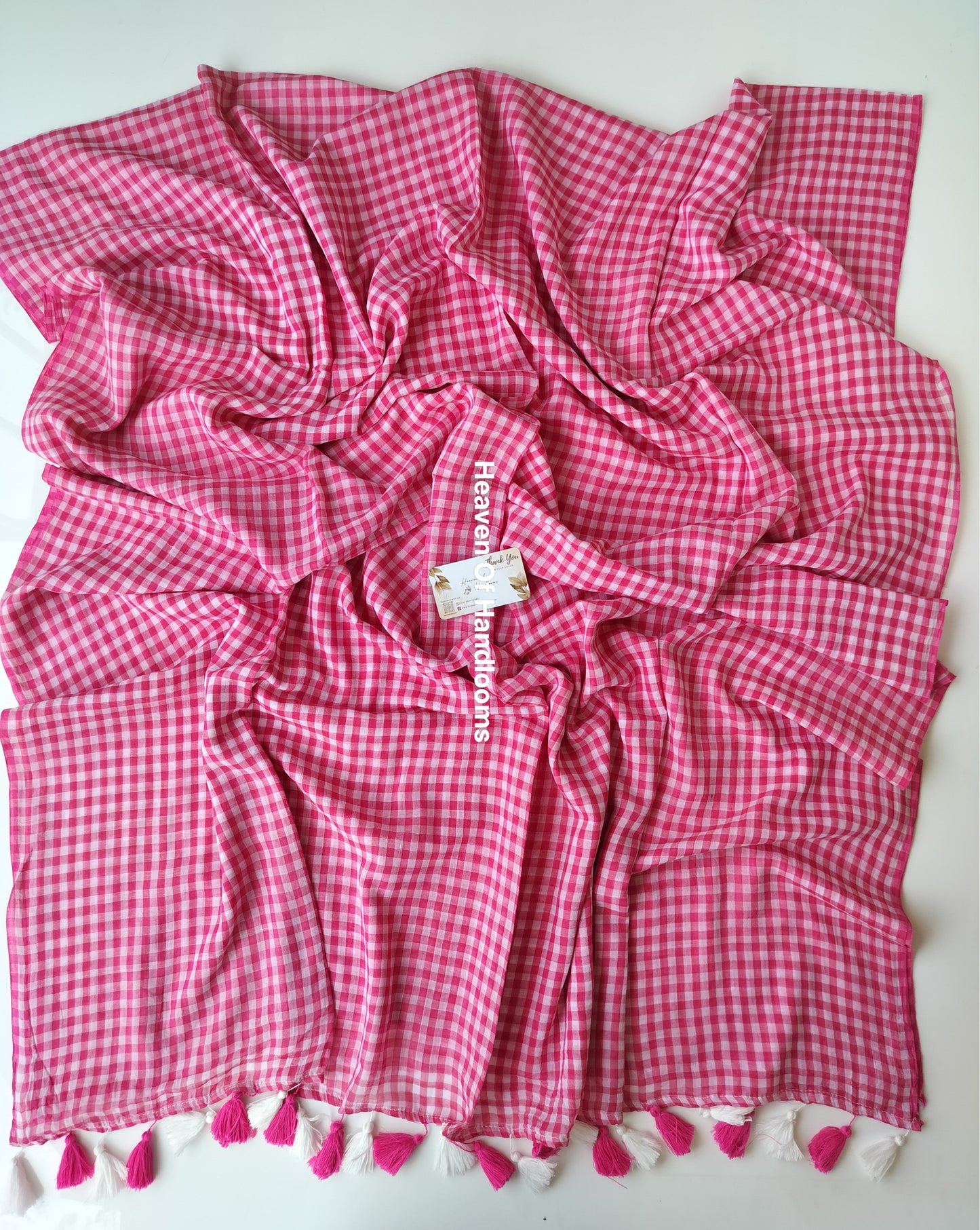 Corporate Choice - Tiny  Pink Check